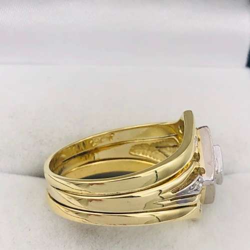 *18CT GOLD 0.60CT CLUSTER DIAMOND RING* R1 BIDS!