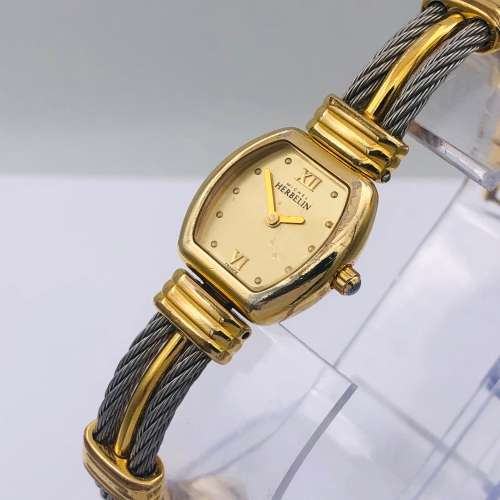 *MICHEL HERBELIN PARIS TWO-TONE* R1 BIDS!!!