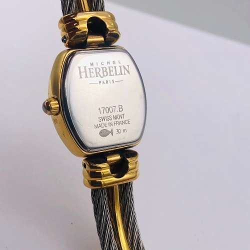 *MICHEL HERBELIN PARIS TWO-TONE* R1 BIDS!!!