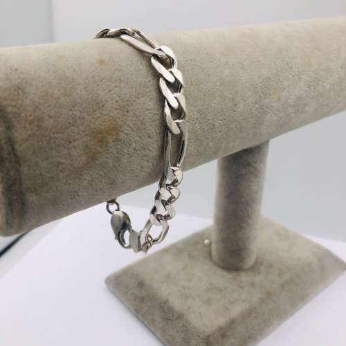 *ITALIAN MENS SILVER HANDCHAIN* BID FROM R1!
