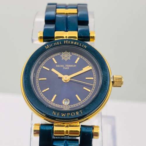 *MICHEL HERBELIN NEWPORT PARIS* BRAND NEW!