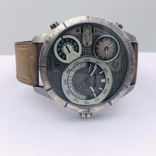 *POLICE DUAL-TIME CHRONOGRAPH MENS WATCH* R1 BIDS