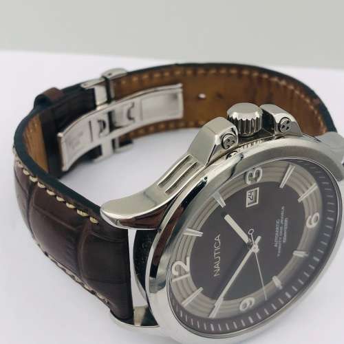 *NAUTICA AUTOMATIC 21 JEWELS* MINT! WITH BOX & PAPERS