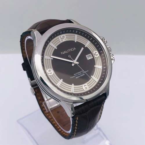 *NAUTICA AUTOMATIC 21 JEWELS* MINT! WITH BOX & PAPERS