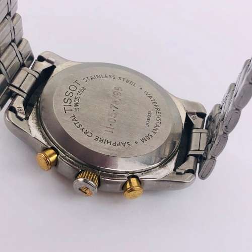 *TISSOT 1853 CHRONOGRAPH MENS* TWO-TONE!