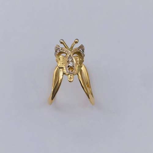 *BEAUTIFUL BUTTERFLY DIAMOND RING* R1 BIDS