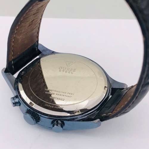 *GUESS MENS CHRONOGRAPH DRESS WATCH* R1 BIDS!