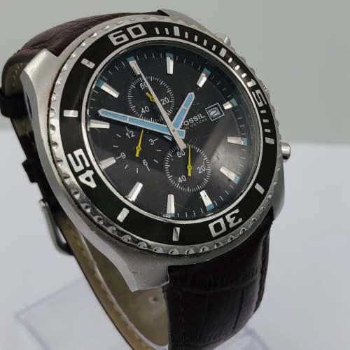 *FOSSIL CHRONOGRAPH MENS WATCH* BEAUTIFUL PIECE!