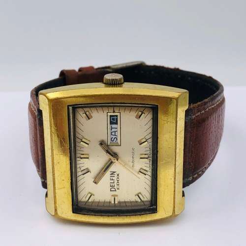 *DELFIN EDOX AUTOMATIC MENS DAY-DATE* R1 BIDS