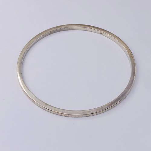 *PURE SILVER SCALED BANGLE * BEAUTIFUL GIFT!!