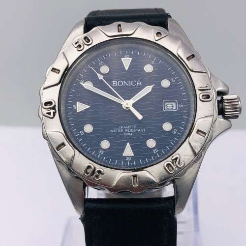 *BONICA QUARTZ MENS DIVERS WATCH*R1 BIDS