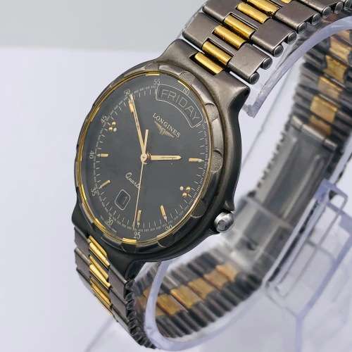 *LONGINES CONQUEST TITANIUM DAY-DATE* R1 BIDS