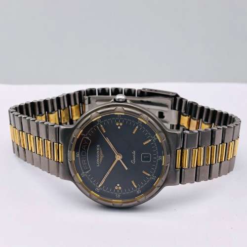*LONGINES CONQUEST TITANIUM DAY-DATE* R1 BIDS