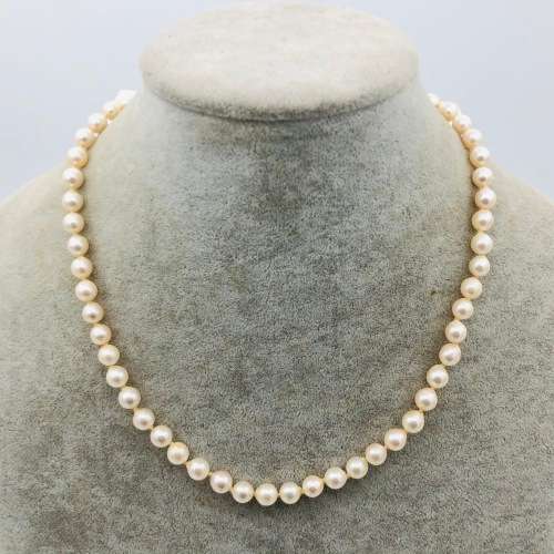 *NATURAL PEARL NECKLACE* SALTWATER PEARLS!