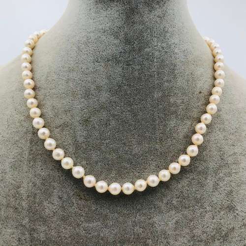*NATURAL PEARL NECKLACE* SALTWATER PEARLS!