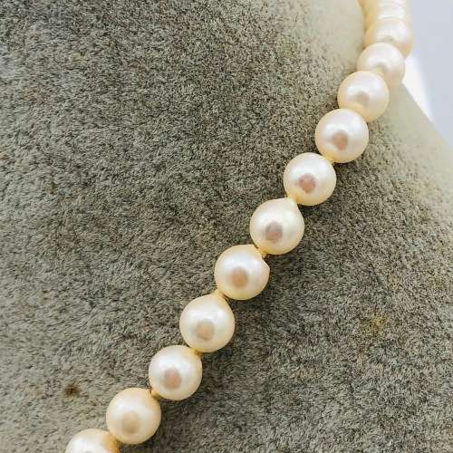 *NATURAL PEARL NECKLACE* SALTWATER PEARLS!