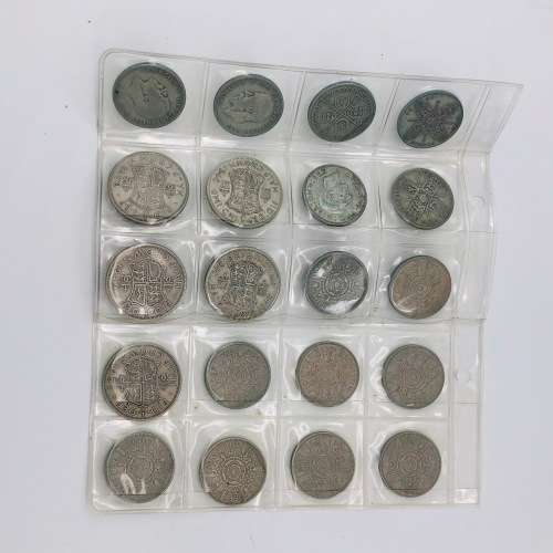 *20 X OLD SA COLLECTORS 1/2 CROWN COINS*BID PER 5!!!