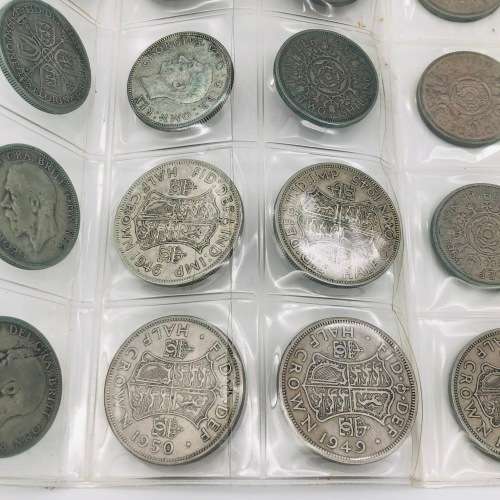 *20 X OLD SA COLLECTORS 1/2 CROWN COINS*BID PER 5!!!
