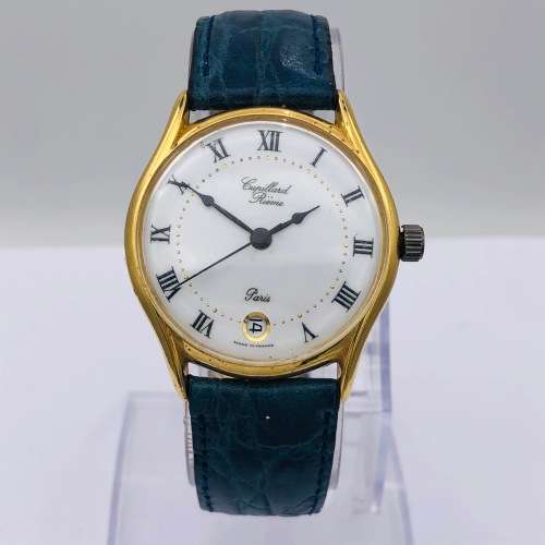 *CUPILLARD RIEME GOLD MANUAL WIND WATCH* FRENCH MOVEMENT!