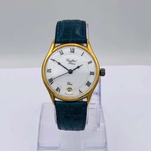 *CUPILLARD RIEME GOLD MANUAL WIND WATCH* FRENCH MOVEMENT!