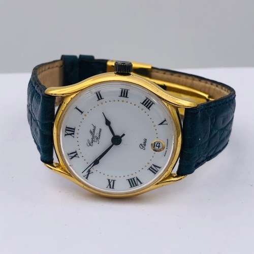 *CUPILLARD RIEME GOLD MANUAL WIND WATCH* FRENCH MOVEMENT!