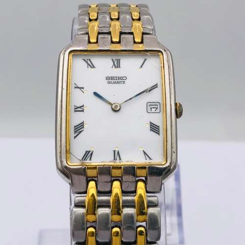*SEIKO QUARTZ LADIES TWO-TONE WATCH* R1 BIDS