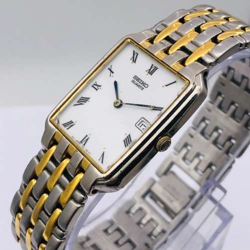 *SEIKO QUARTZ LADIES TWO-TONE WATCH* R1 BIDS