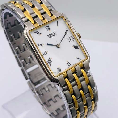 *SEIKO QUARTZ LADIES TWO-TONE WATCH* R1 BIDS