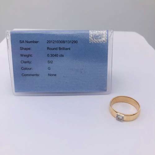 *EGL 0.30CT MENS DIAMOND RING* R1 BIDS!