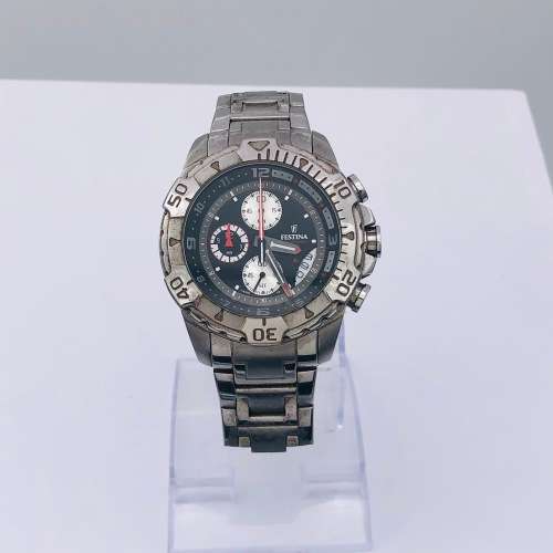 *FESTINA STEEL CHRONOGRAPH* RETAIL R8000