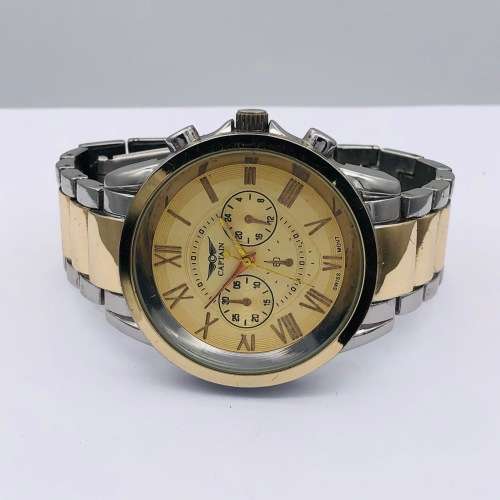 *CAPTAIN SWISS MADE TWO-TONE WATCH* R1 BIDS