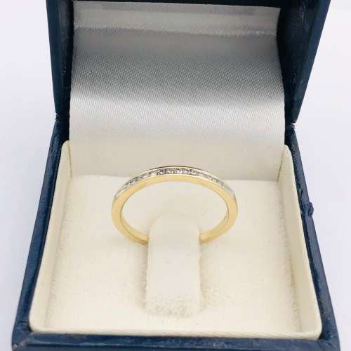 *0.15CT DIAMOND ETERNITY RING* R1 BIDS