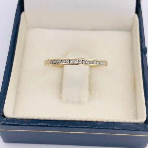 *0.15CT DIAMOND ETERNITY RING* R1 BIDS