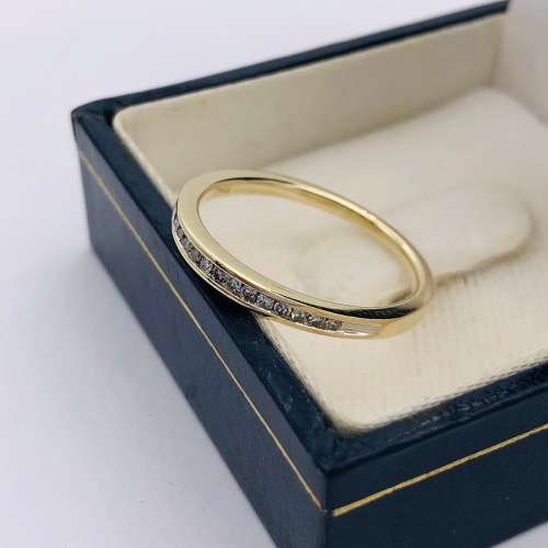 *0.15CT DIAMOND ETERNITY RING* R1 BIDS