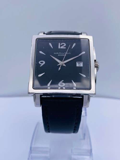 *HAMILTON JAZZMASTER AUTOMATIC SQUARE DATE* R1 BIDS!