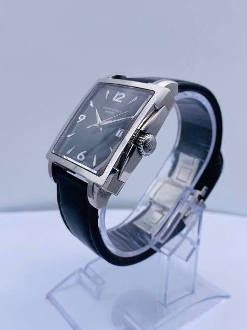 *HAMILTON JAZZMASTER AUTOMATIC SQUARE DATE* R1 BIDS!
