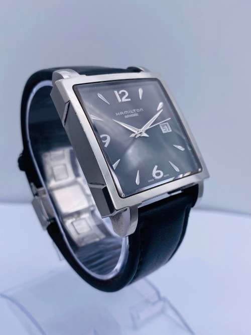 *HAMILTON JAZZMASTER AUTOMATIC SQUARE DATE* R1 BIDS!