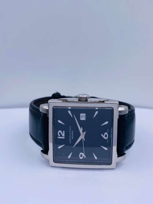 *HAMILTON JAZZMASTER AUTOMATIC SQUARE DATE* R1 BIDS!