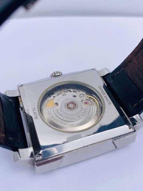 *HAMILTON JAZZMASTER AUTOMATIC SQUARE DATE* R1 BIDS!