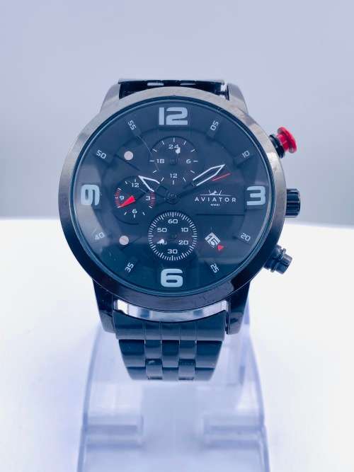 *AVIATOR CHRONOGRAPH MENS SPORT WATCH* R1 BIDS