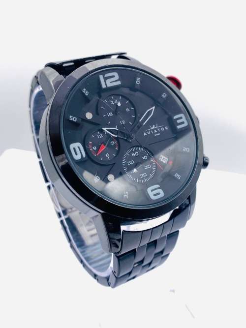 *AVIATOR CHRONOGRAPH MENS SPORT WATCH* R1 BIDS