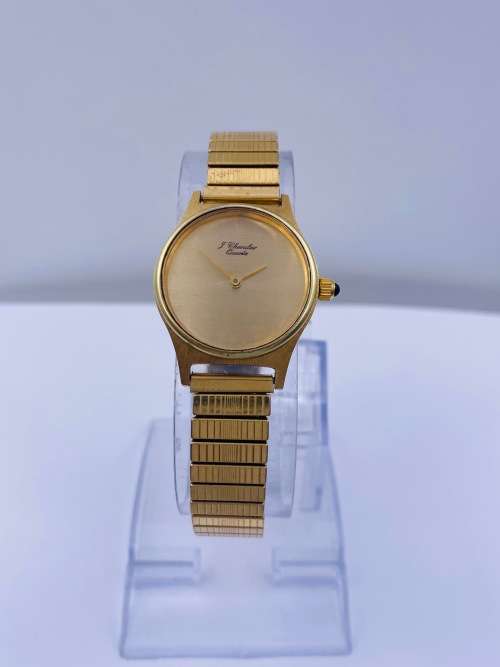 *J.CHEVALIER SWISS LADIES GOLD WATCH*R1 BIDS