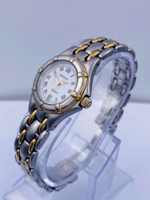 *JAGUAR TWO-TONE LADIES SWISS WATCH* R1 BIDS
