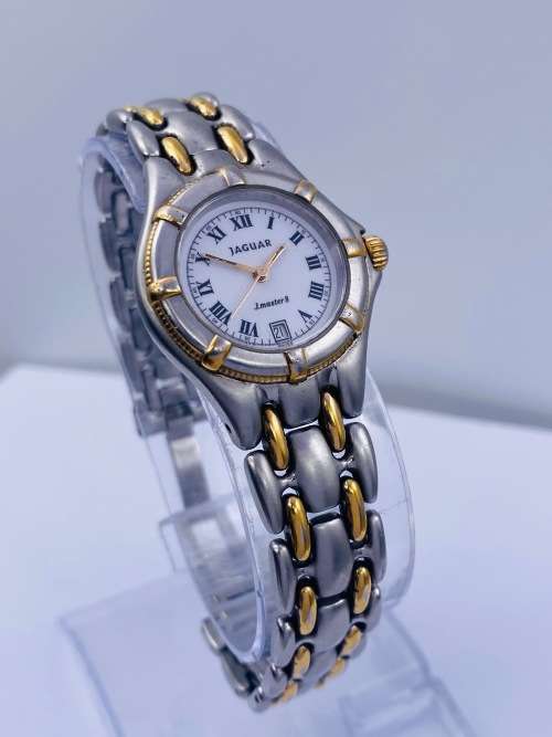 *JAGUAR TWO-TONE LADIES SWISS WATCH* R1 BIDS