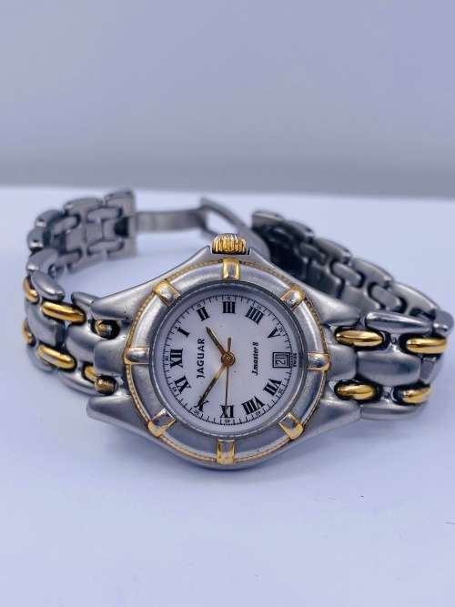 *JAGUAR TWO-TONE LADIES SWISS WATCH* R1 BIDS