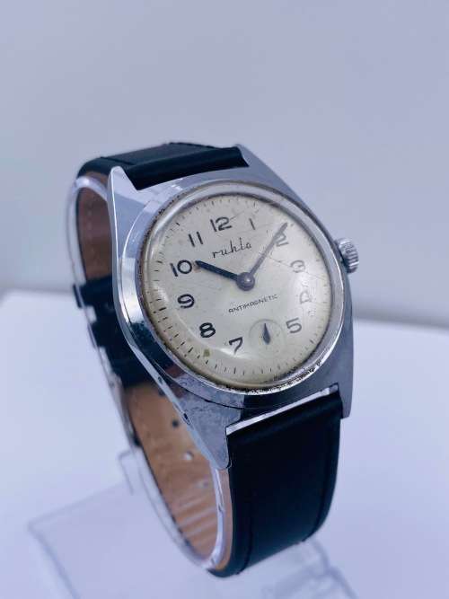 *RUHLA ANTIMAGNETIC GERMAN VINTAGE WATCH* R1 BIDS!