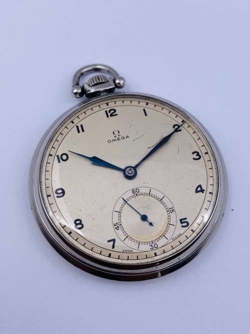 *VINTAGE OMEGA COLLECTORS POCKETWATCH* R1 BIDS!