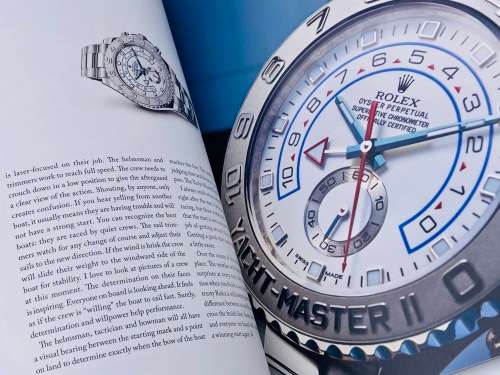 *ROLEX OFFICIAL YACHT-MASTER II CATALOGUE MAGAZINE* R1 BIDS