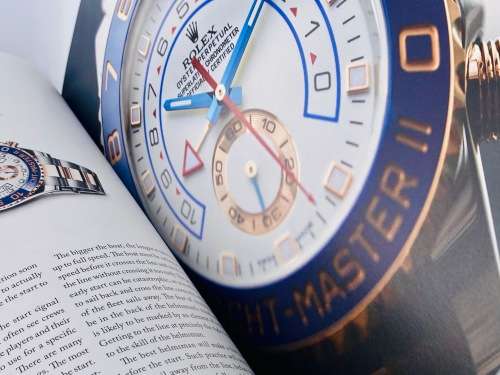 *ROLEX OFFICIAL YACHT-MASTER II CATALOGUE MAGAZINE* R1 BIDS