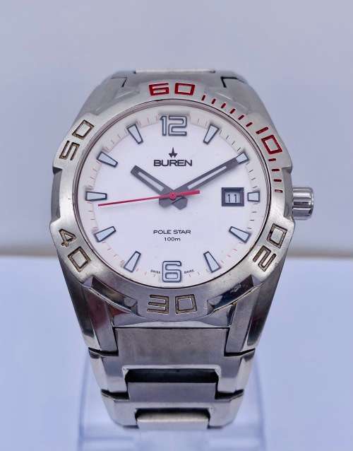 *BUREN POLE STAR MENS WATCH* R1 BIDS